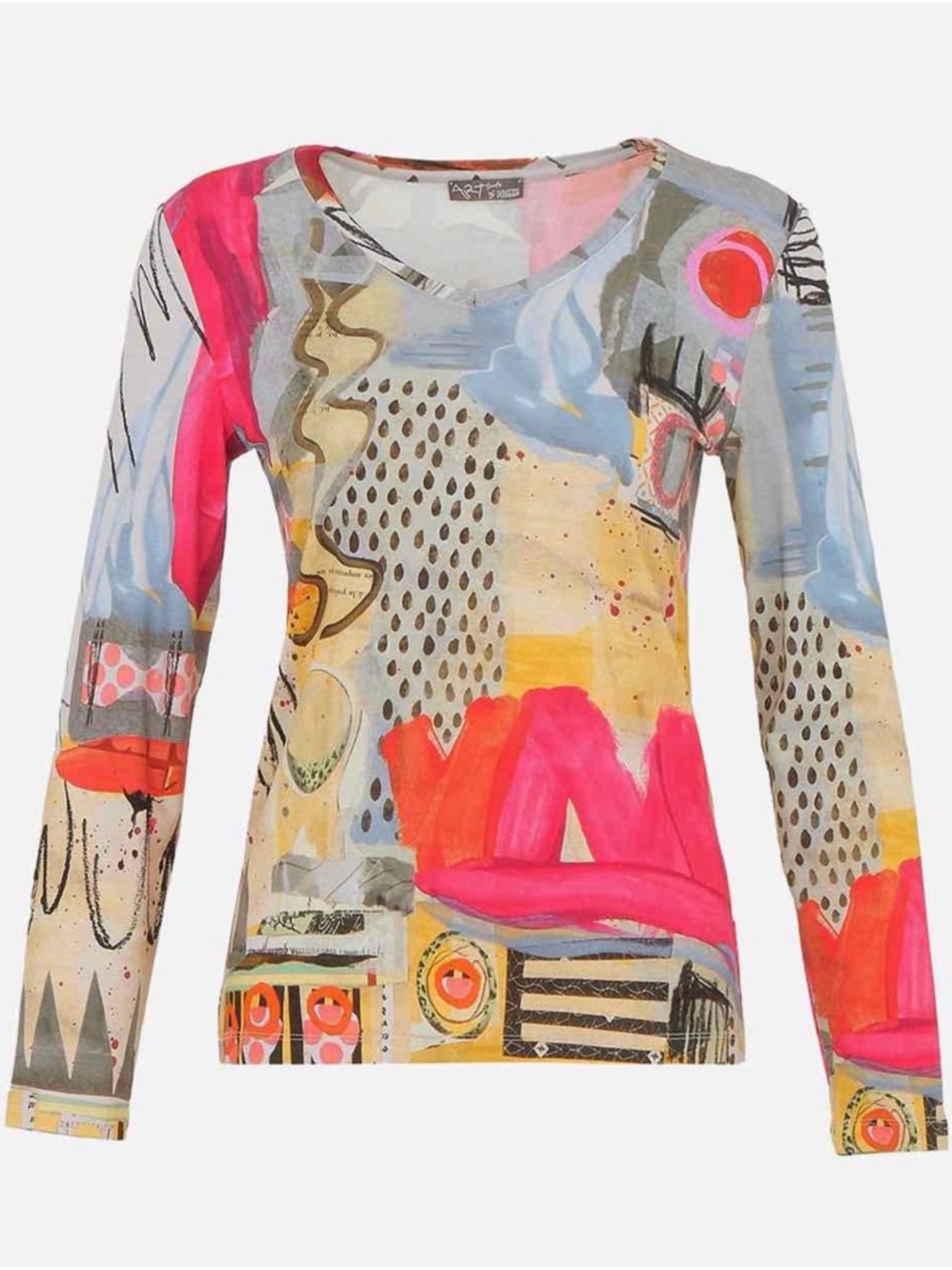 Dolcezza simply Art long sleeved top size medium